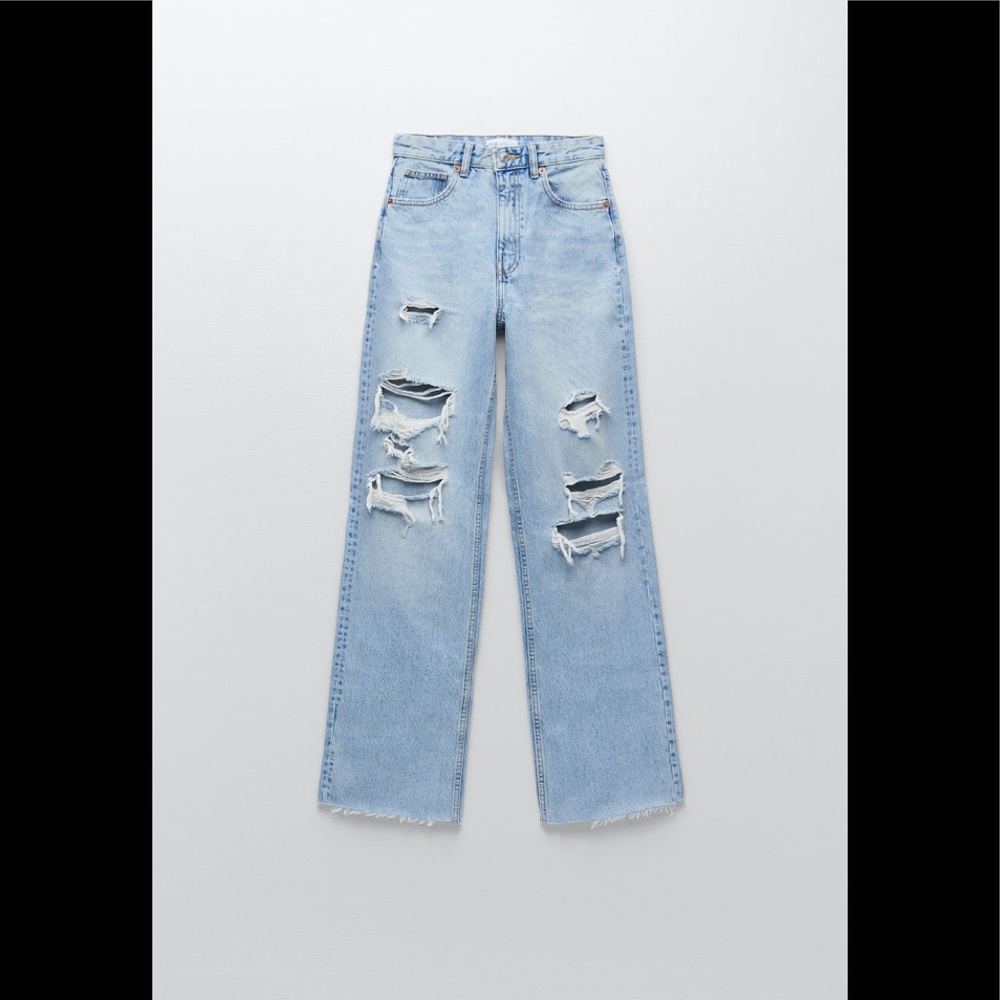 Zara wide leg jeans
